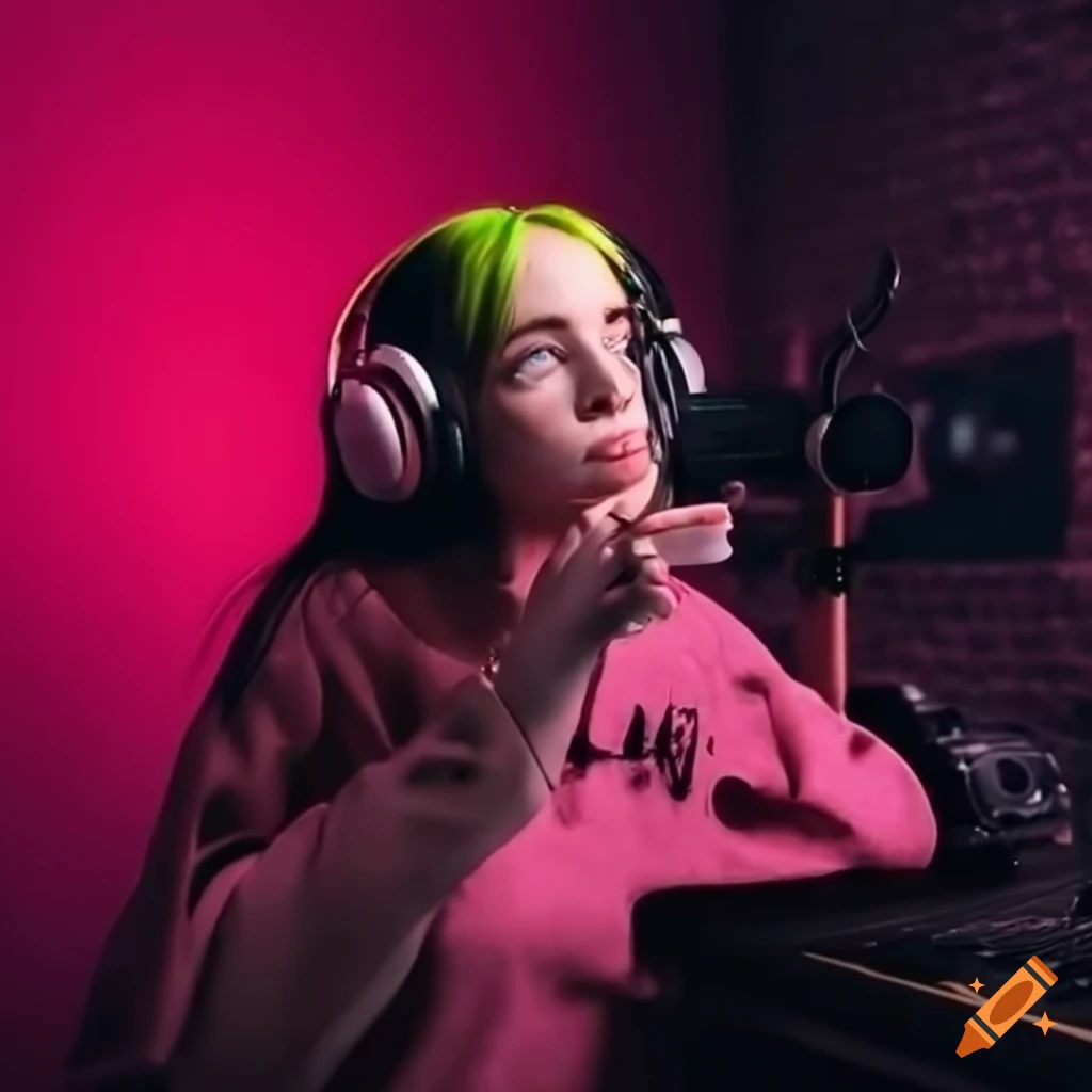 Billie Eilish Installed Cameras In Her Recording Studio To Showcase Her