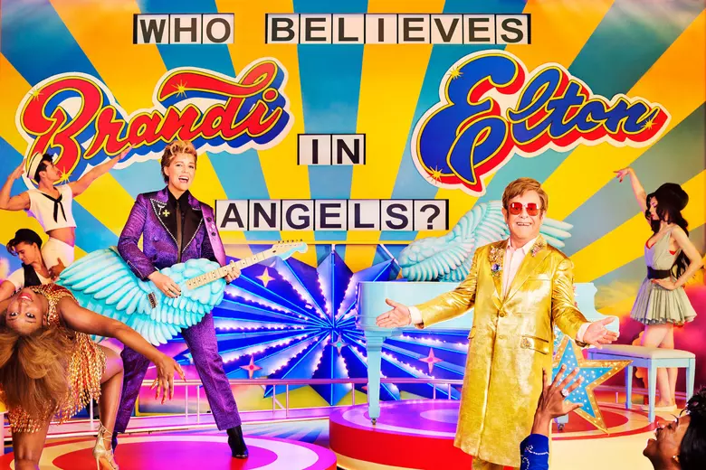 ‘Who Believes In Angels?’ Becomes The First Joint Chart-Topper For Elton John And Brandi Carlile