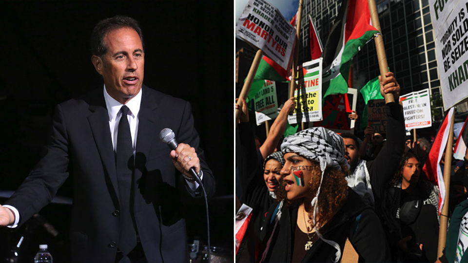 Jerry Seinfeld Laughs In The Face Of A Pro-Palestine Activist